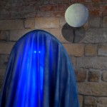 Nonlocal II // Blue Boyfriendlight installation, mixed materials, 200 cm x 200 cm