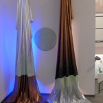 Nonlocal I // My Mother light installation, mixed materials, 300 cm x 200 cm