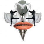 Swan  “Faces” from Product Army series, digital collage